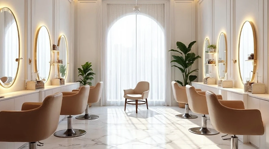 Meble fryzjerskie z voucherem na 100 zł