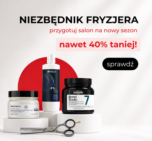 Niezbędnik fryzjera nawet 40% taniej!