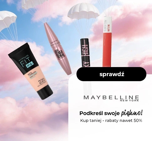Maybelline New York - nawet 50% taniej