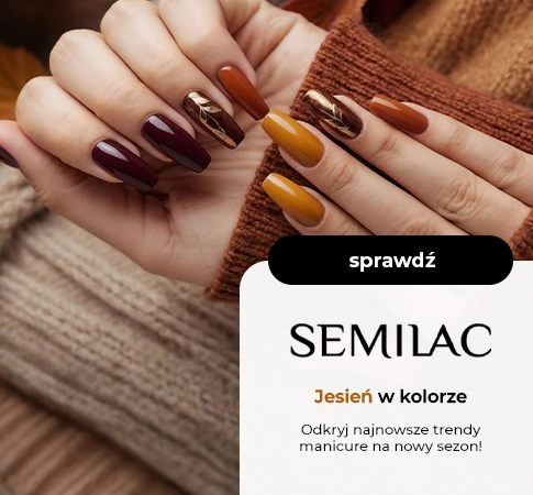 Jesienny manicure z Semilac