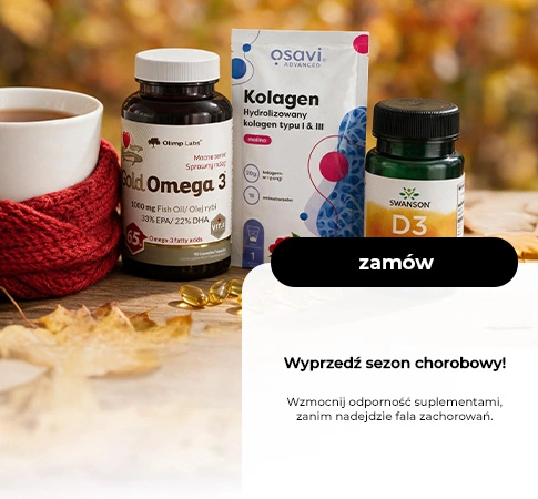 Suplementy diety - wsparcie dla organizmu przed sezonem chorobowym